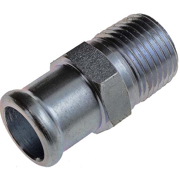 Dorman Heater Hose Connectors - 0.75 In. Hose x 0.5 In. Npt x 1.75 In. Long Nipple D18-56360 - main